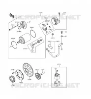 D&Eacute;MARREUR pour Kawasaki NINJA ZX-9R