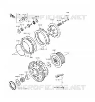EMBRAYAGE pour Kawasaki NINJA ZX-9R