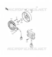 G&Eacute;N&Eacute;RATEUR pour Kawasaki NINJA ZX-9R