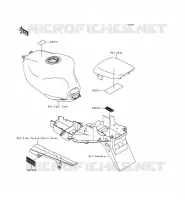LABEL pour Kawasaki NINJA ZX-9R