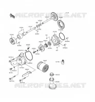 POMPE A HUILE pour Kawasaki NINJA ZX-9R