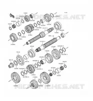 TRANSMISSION pour Kawasaki NINJA ZX-9R