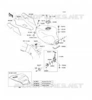 RESERVOIR CARBURANT pour Kawasaki NINJA ZX-9R