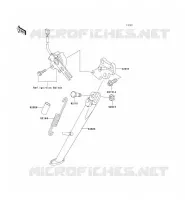 BEQUILLES pour Kawasaki NINJA ZX-9R
