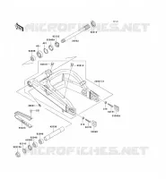 BRAS OSCILLANT pour Kawasaki NINJA ZX-9R