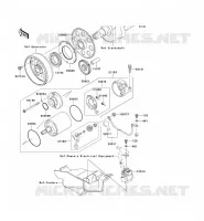 D&Eacute;MARREUR pour Kawasaki NINJA ZX-9R