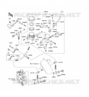 MAITRE CYLINDRE AV pour Kawasaki NINJA ZX-9R