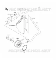 RADIATEUR D'HUILE pour Kawasaki NINJA ZX-9R