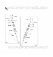 SOUPAPE pour Kawasaki NINJA ZX-9R