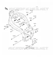 SUPPORT MOTEUR pour Kawasaki NINJA ZX-9R