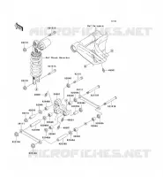 SUSPENSION pour Kawasaki NINJA ZX-9R