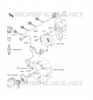 SYSTEME D&acute;ALLUMAGE pour Kawasaki NINJA ZX-9R