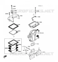 BOUCLIER THERMIQUE pour Kawasaki JET MATE