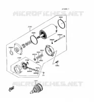 D&Eacute;MARREUR pour Kawasaki JET MATE
