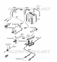 &Eacute;QUIPEMENT ELECTRIQUE pour Kawasaki JET MATE