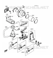 POMPE DE CALE pour Kawasaki JET MATE