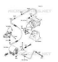 REFROIDISSEMENT pour Kawasaki JET MATE