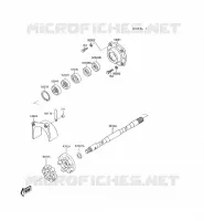 ARBRE DE TRANSMISSION pour Kawasaki JET MATE