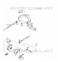 TRINGLE(REVERSE) pour Kawasaki JET MATE