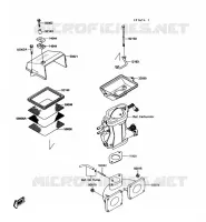 BOUCLIER THERMIQUE pour Kawasaki JET MATE