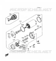 D&Eacute;MARREUR pour Kawasaki JET MATE