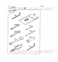 OUTIL pour Kawasaki JET MATE