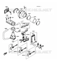 POMPE DE CALE pour Kawasaki JET MATE