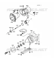 TURBINE pour Kawasaki JET MATE