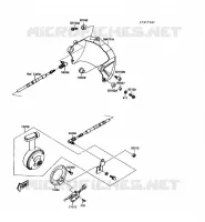 TRINGLE(REVERSE) pour Kawasaki JET MATE