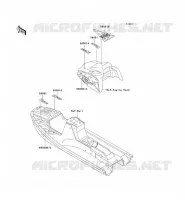STICKER pour Kawasaki JET SKI X-2