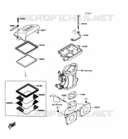 BOUCLIER THERMIQUE pour Kawasaki JET SKI X-2