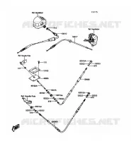 CABLES pour Kawasaki JET SKI X-2