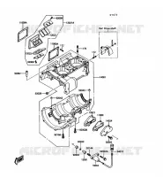 CARTER MOTEUR(S) pour Kawasaki JET SKI X-2