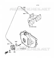 POMPE A HUILE pour Kawasaki JET SKI X-2