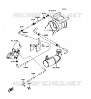REFROIDISSEMENT pour Kawasaki JET SKI X-2