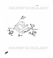 SUPPORT MOTEUR pour Kawasaki JET SKI X-2