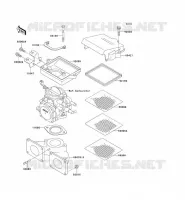 BOUCLIER THERMIQUE pour Kawasaki JET SKI X-2