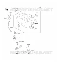 CAPOT MOTEUR pour Kawasaki JET SKI X-2