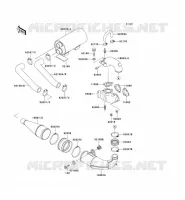 &Eacute;CHAPPEMENT pour Kawasaki JET SKI X-2