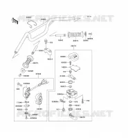 GUIDON pour Kawasaki JET SKI X-2