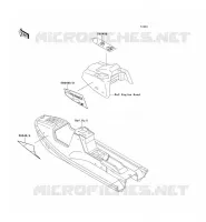 STICKER pour Kawasaki JET SKI X-2