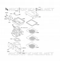 BOUCLIER THERMIQUE pour Kawasaki JET SKI X-2