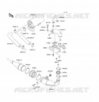 &Eacute;CHAPPEMENT pour Kawasaki JET SKI X-2