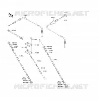 CABLES pour Kawasaki JET SKI X-2