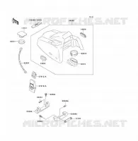 CAPOT MOTEUR pour Kawasaki JET SKI X-2