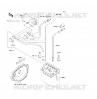 &Eacute;QUIPEMENT ELECTRIQUE pour Kawasaki JET SKI X-2