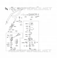 GUIDON pour Kawasaki JET SKI X-2