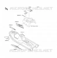 STICKER pour Kawasaki JET SKI X-2