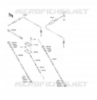 CABLES pour Kawasaki JET SKI X-2
