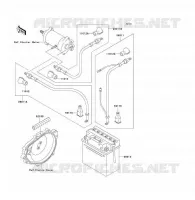 &Eacute;QUIPEMENT ELECTRIQUE pour Kawasaki JET SKI X-2